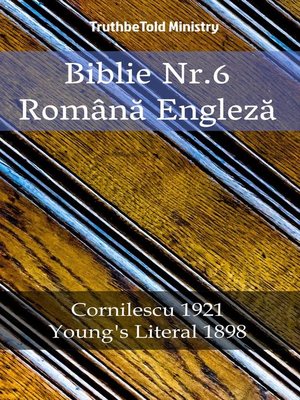cover image of Biblie Nr.6 Română Engleză